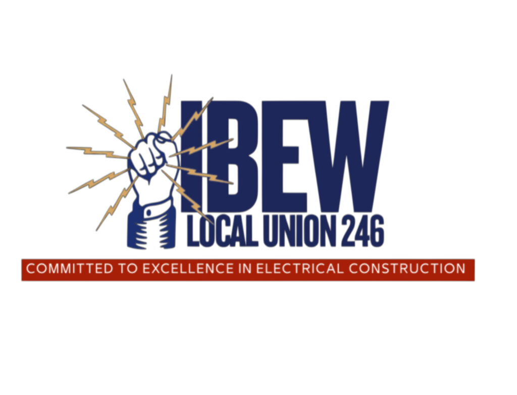 IBEW Local 246 sponsor artwork